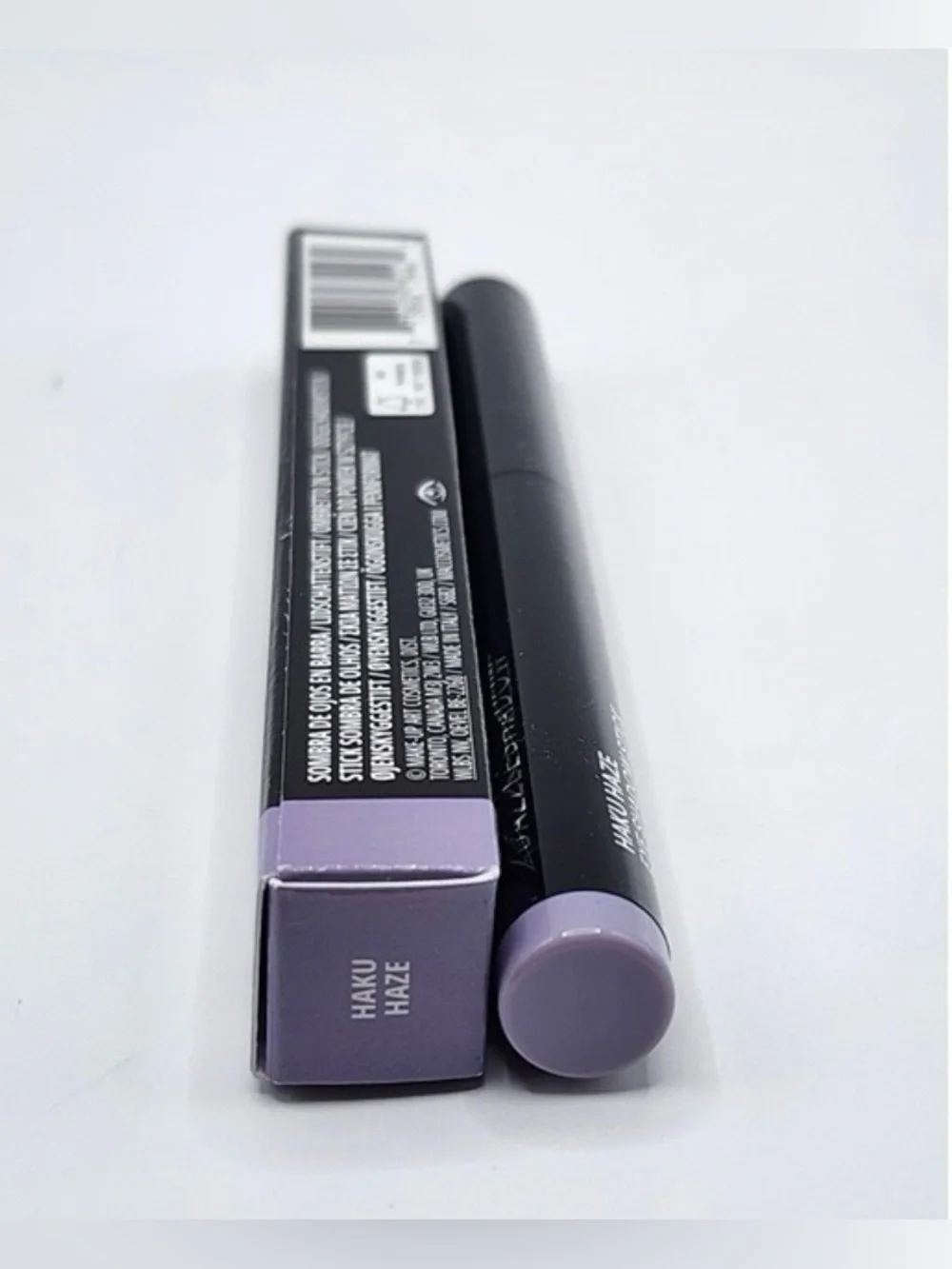 MAC Cosmetics Dazzleshadow Sticks…..Color: Haku Haze (Silver Lilac)